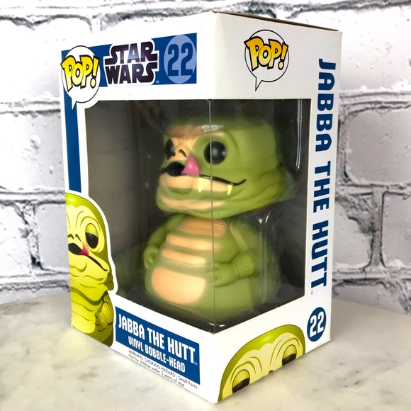 Funko POP! Star Wars JABBA THE HUTT Vinyl Bobble-Head #22 Collection Figure - Picture 2 of 4